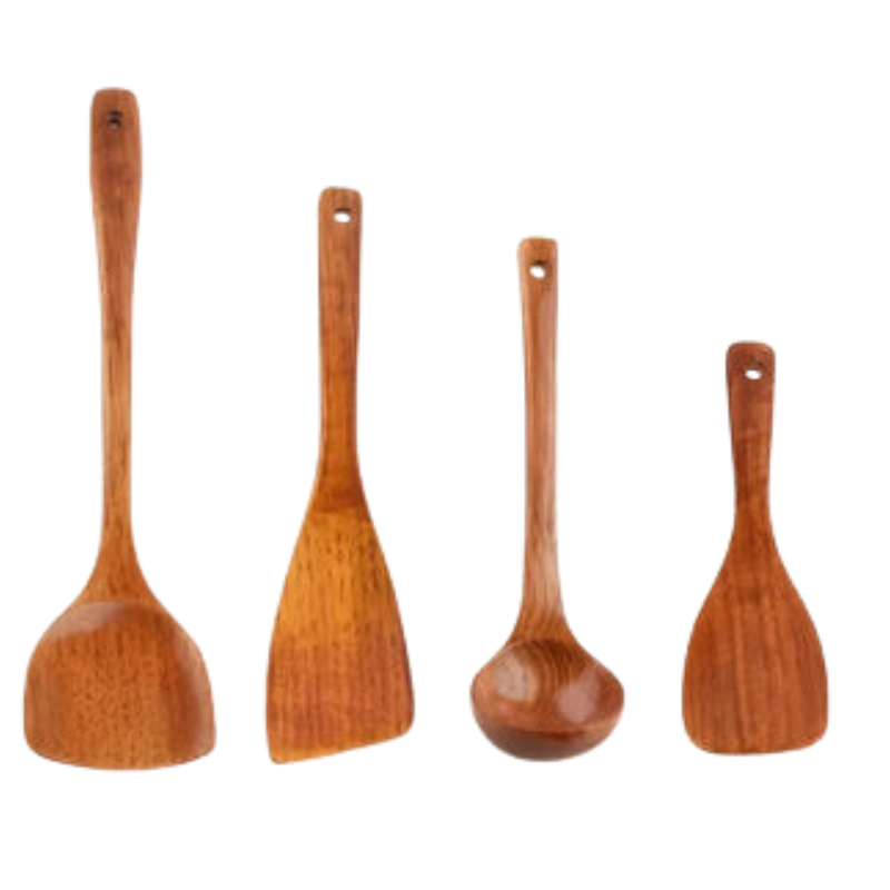 Jeu de spatule en bois