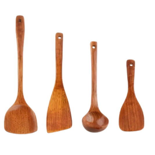 Jeu de spatule en bois